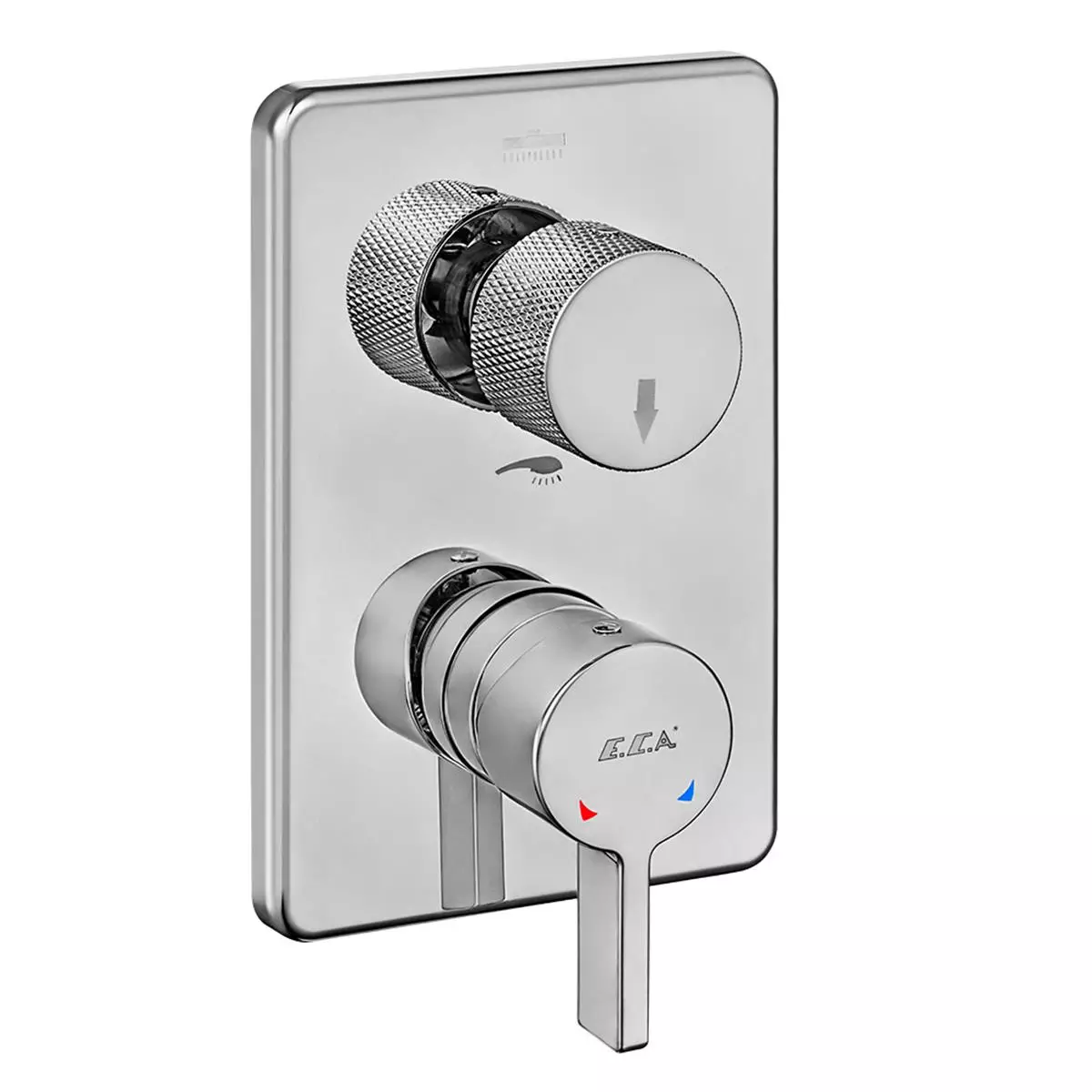 Life Concealed Bath Mixer Exposed Part,2 Ways