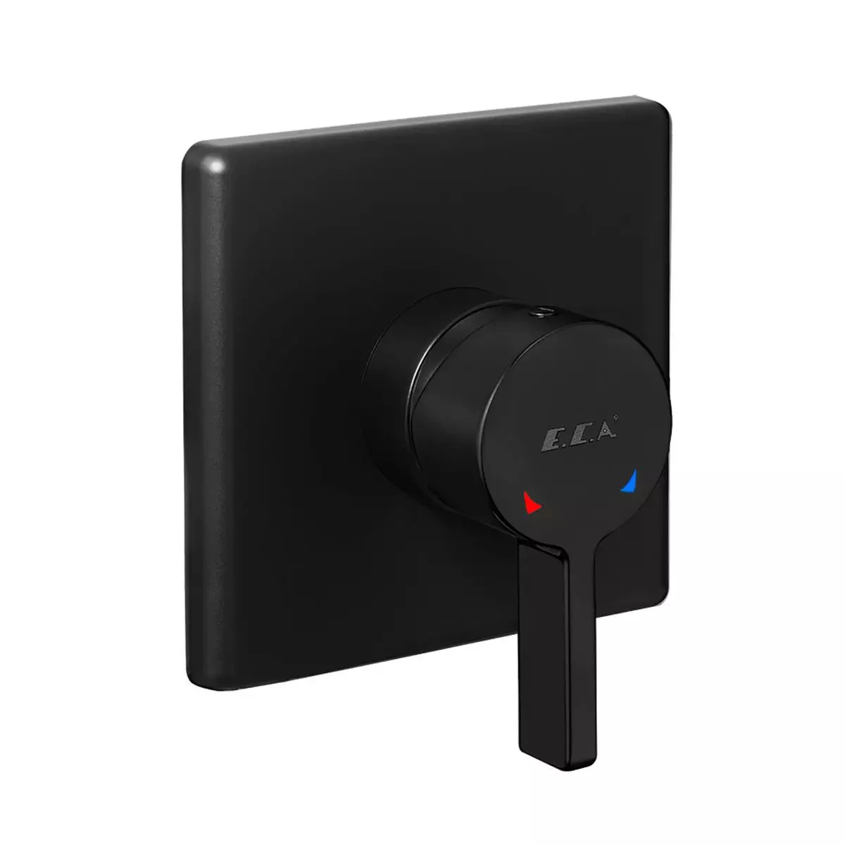 Life Concealed Shower Mixer  Exposed Part Matte Black