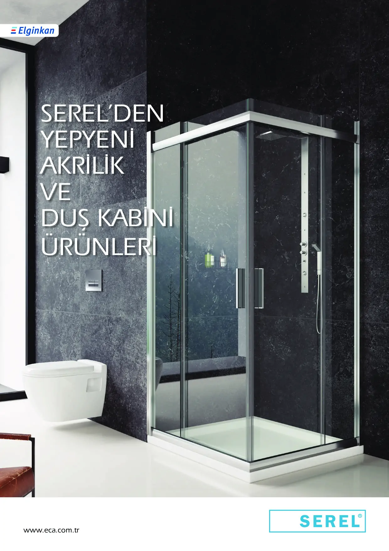 SEREL'den Yepyeni Akrilik ve Duş Kabini Ürünleri