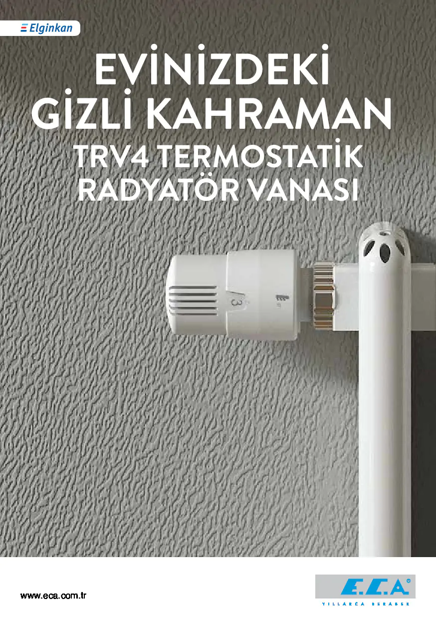 TRV4 Termostatik Radyatör Vanası