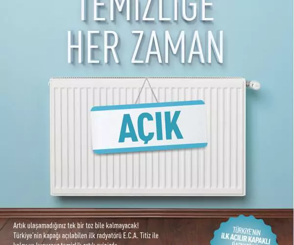E.C.A. ile Temizliğe Açık Olun