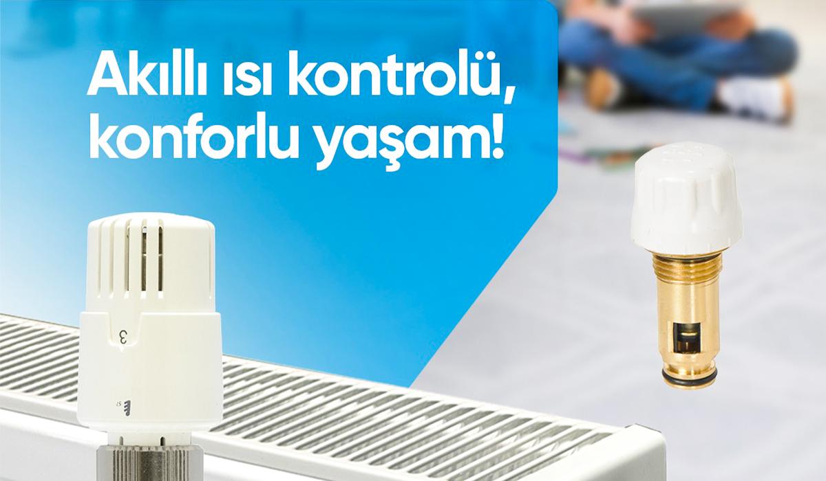 E.C.A Radyatör Vanalarıyla Oda Oda Konfor