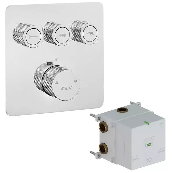 E.C.A. Life Termostatik On-Off Ankastre Banyo Bataryası Montaj Videosu