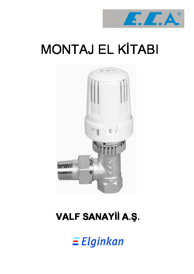 E.C.A. Sıhhi Tesisat Ürünleri